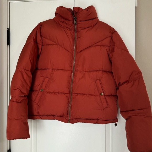 Puffer Jacket - Rust - Picture 2 of 4